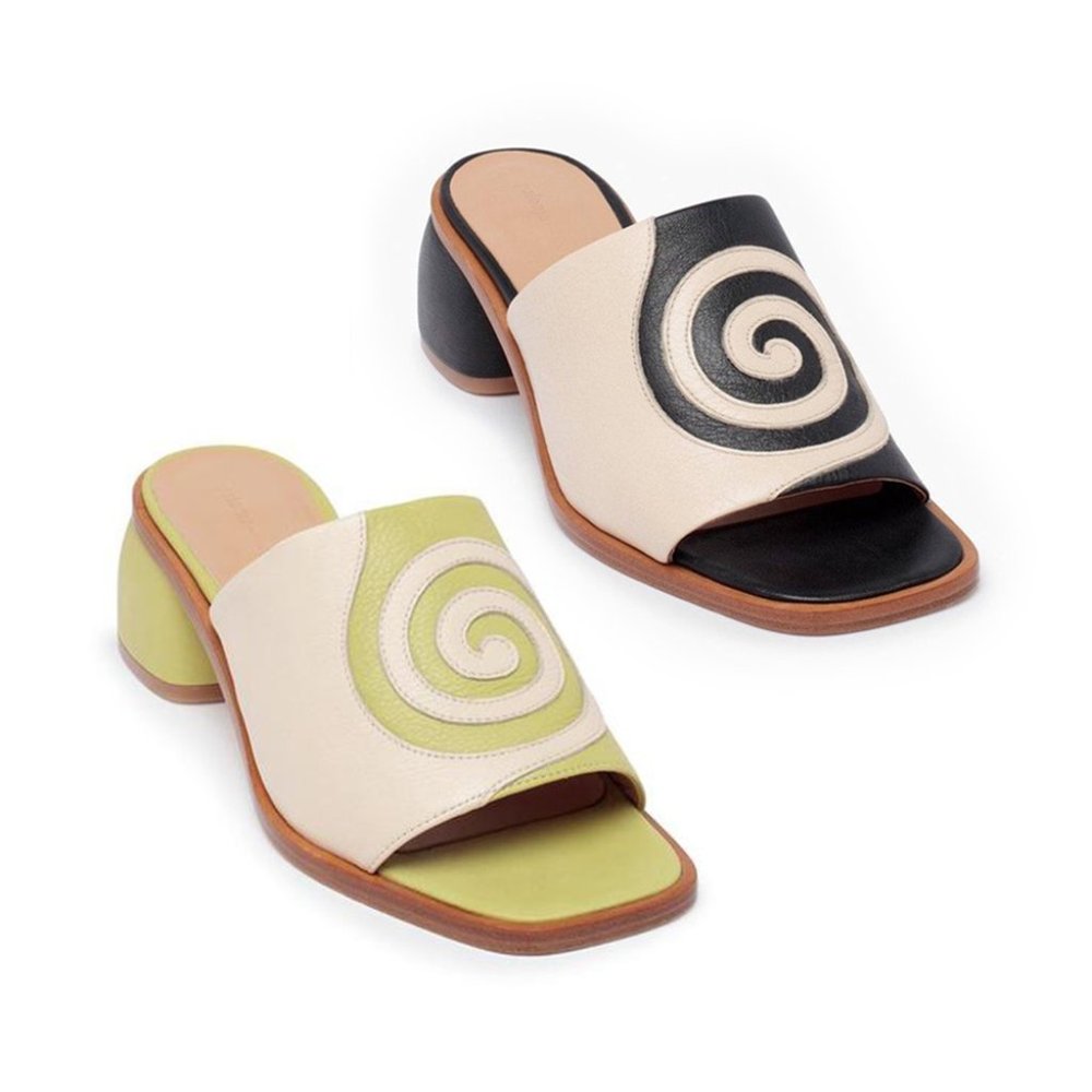 ISO Paloma Wool tornado spiral sandal mule (EU 38 - US 7/8)